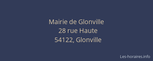 Mairie de Glonville