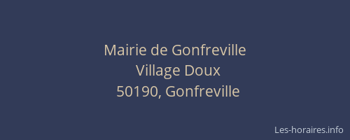 Mairie de Gonfreville