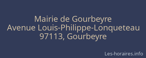 Mairie de Gourbeyre