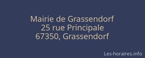 Mairie de Grassendorf