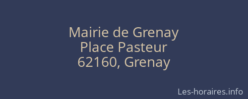 Mairie de Grenay