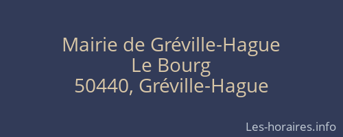 Mairie de Gréville-Hague