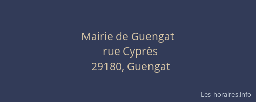 Mairie de Guengat