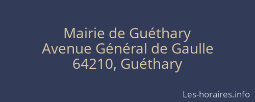 Mairie de Guéthary
