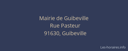 Mairie de Guibeville