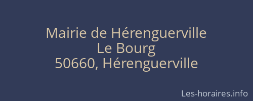 Mairie de Hérenguerville