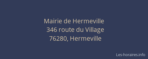 Mairie de Hermeville