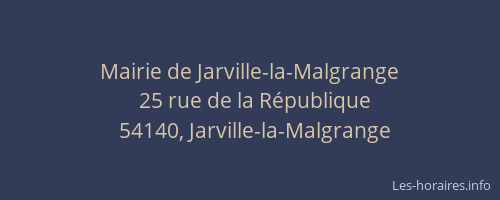 Mairie de Jarville-la-Malgrange
