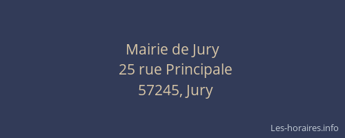 Mairie de Jury