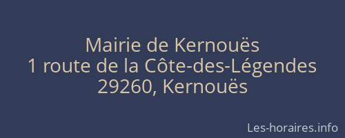 Mairie de Kernouës