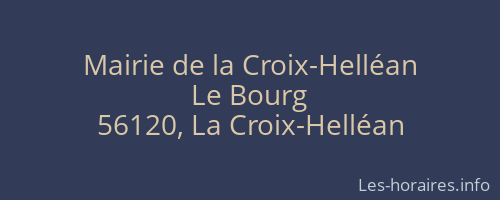 Mairie de la Croix-Helléan