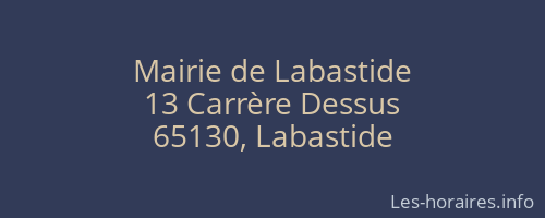 Mairie de Labastide