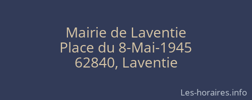 Mairie de Laventie