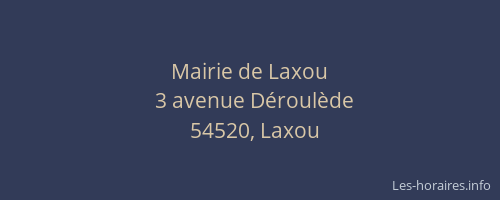Mairie de Laxou