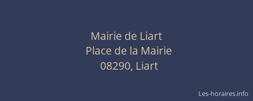 Mairie de Liart