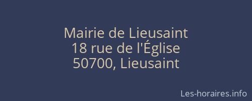 Mairie de Lieusaint