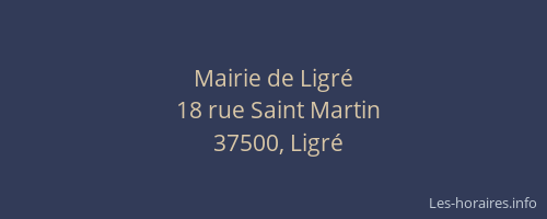 Mairie de Ligr&eacute;
