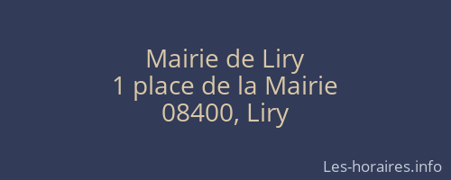 Mairie de Liry
