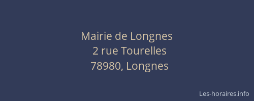Mairie de Longnes