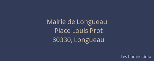 Mairie de Longueau