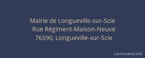 Mairie de Longueville-sur-Scie