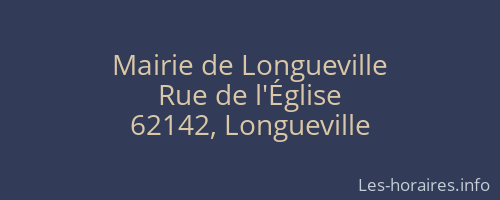 Mairie de Longueville