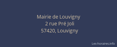 Mairie de Louvigny
