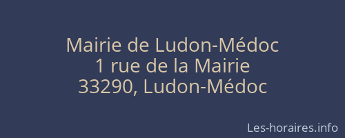 Mairie de Ludon-Médoc