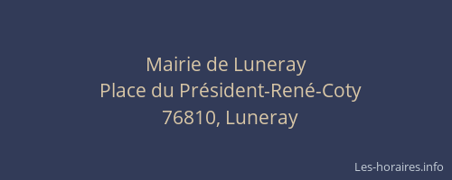 Mairie de Luneray