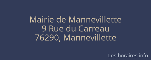 Mairie de Mannevillette