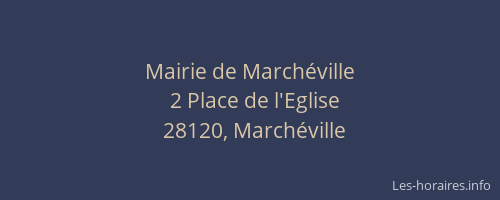 Mairie de Marchéville