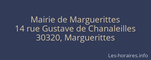Mairie de Marguerittes