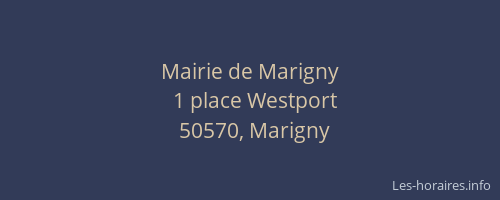 Mairie de Marigny