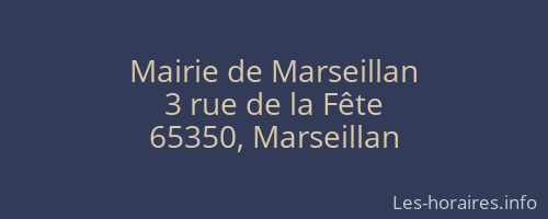 Mairie de Marseillan