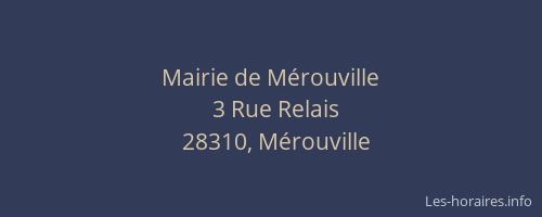 Mairie de Mérouville