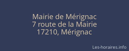 Mairie de Mérignac