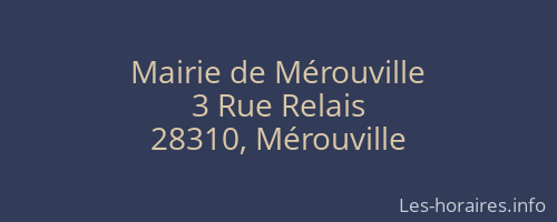 Mairie de Mérouville