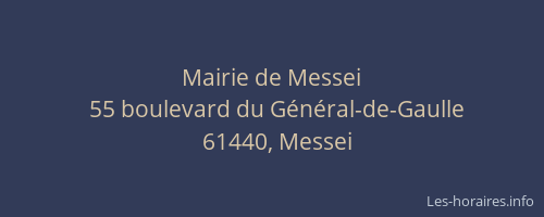 Mairie de Messei