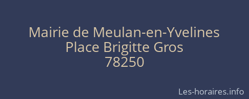 Mairie de Meulan-en-Yvelines