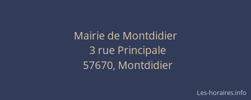 Mairie de Montdidier
