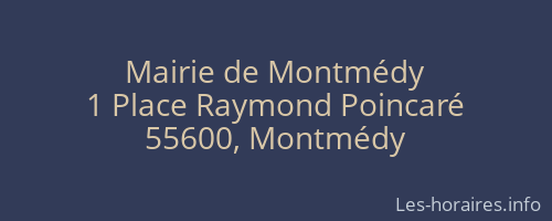Mairie de Montmédy
