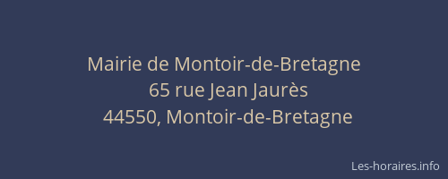 Mairie de Montoir-de-Bretagne