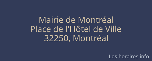 Mairie de Montréal