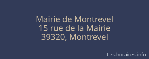 Mairie de Montrevel