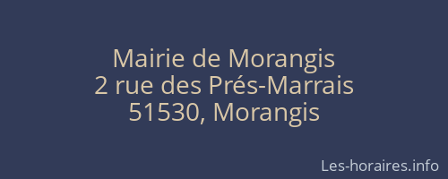 Mairie de Morangis