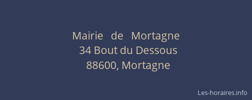 Mairie   de   Mortagne