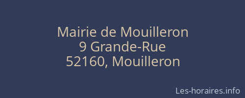 Mairie de Mouilleron