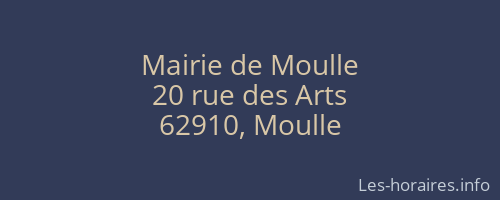 Mairie de Moulle