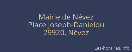 Mairie de Névez