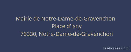 Mairie de Notre-Dame-de-Gravenchon